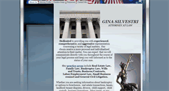 Desktop Screenshot of gsilvestrilaw.com