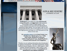 Tablet Screenshot of gsilvestrilaw.com